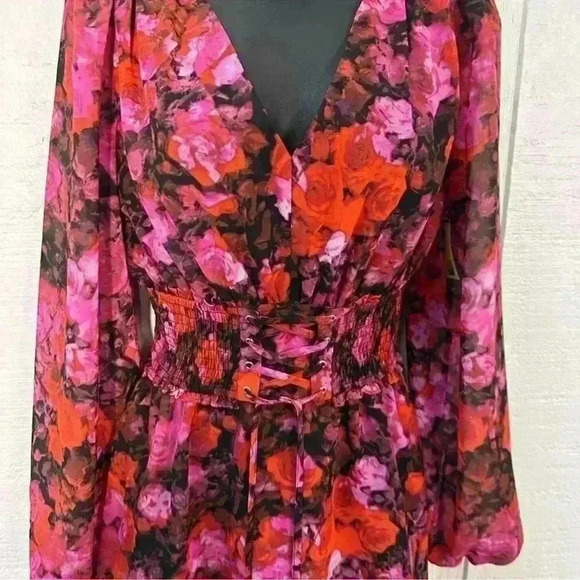 Steve Madden DIANA DRESS  BRIGHT MULTI Size Medium - Picture 3 of 6